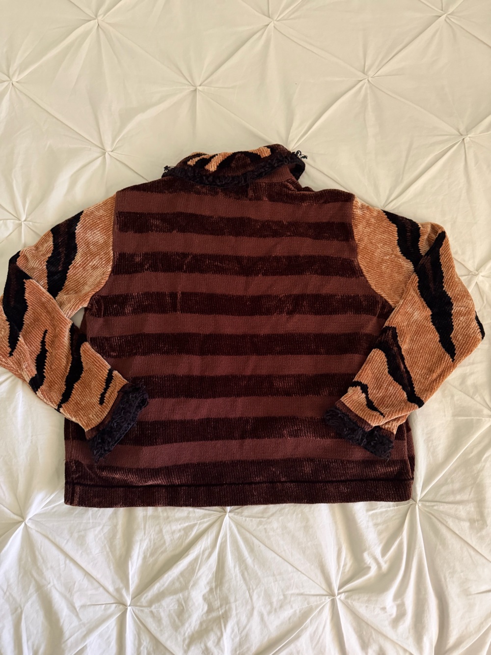 Berek Brown & Tan Patterned Jacket - Picture 3 of 3
